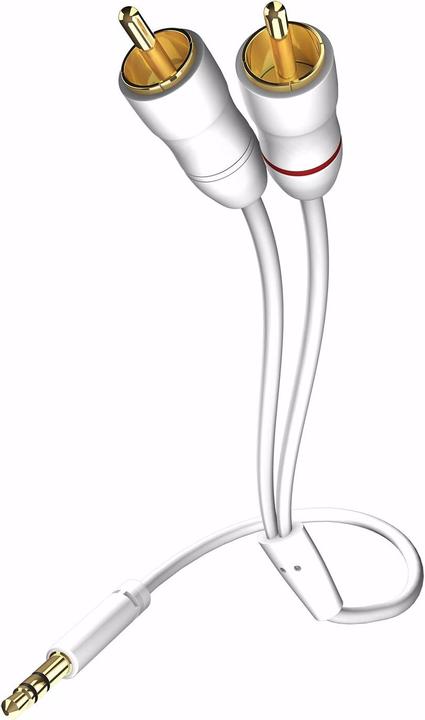 Image du produit Inakustik Prise stéréo étoile - 2x RCA (1.50 m, Jack 3,5 mm (AUX), RCA)