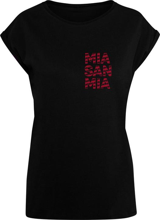 Produktbild FC Bayern München Ladies MSM Outline Red Extended Shoulder Tee - 113315 (XL)