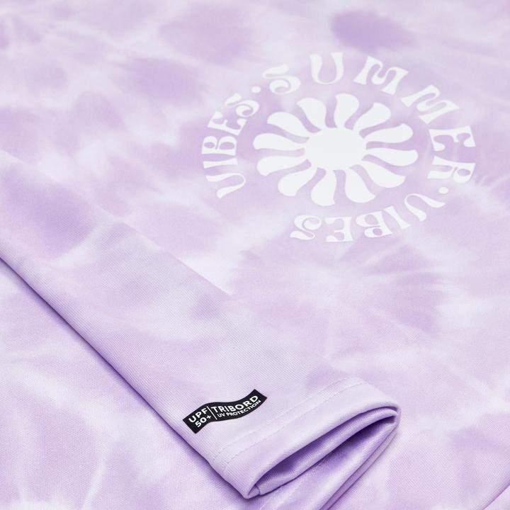 Produktbild Olaian UV-Shirt Surfen Kinder Vibes 100 violett (12, 13, 14)