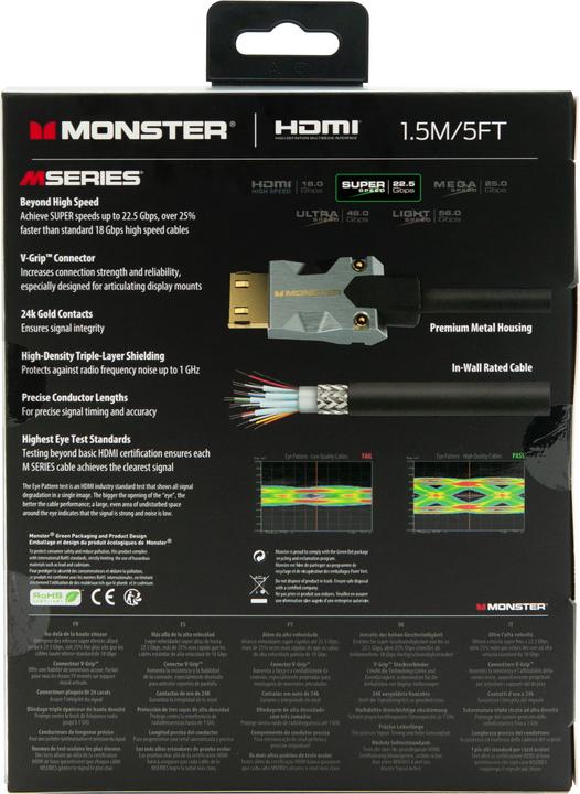 Image du produit Monster M1000 (1.50 m, HDMI)