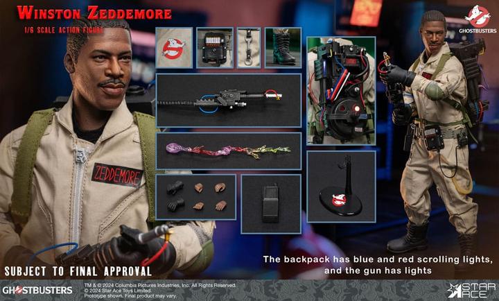 Immagine prodotto Star Ace Toys Ghostbusters (1984) action figure 1/6 Winston Zeddemore 30 cm