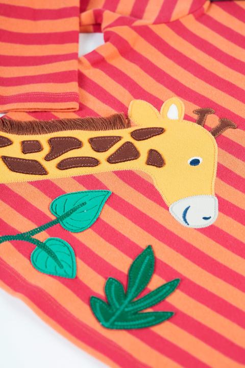 Produktbild Frugi Kleinkinder Shirt Giraffe (9, 10, 11, 12)