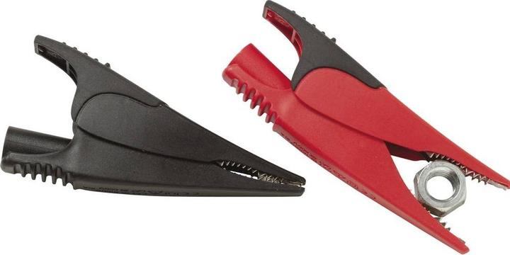 Immagine prodotto Fluke Clip in coccodrillo, larghe, rosso/nero (Terminale)