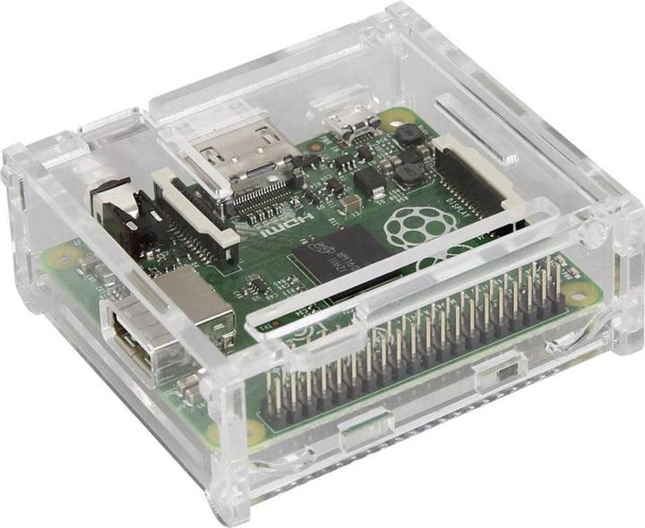 Produktbild Joy-it Raspberry Pi® A+ Gehäuse Transparent