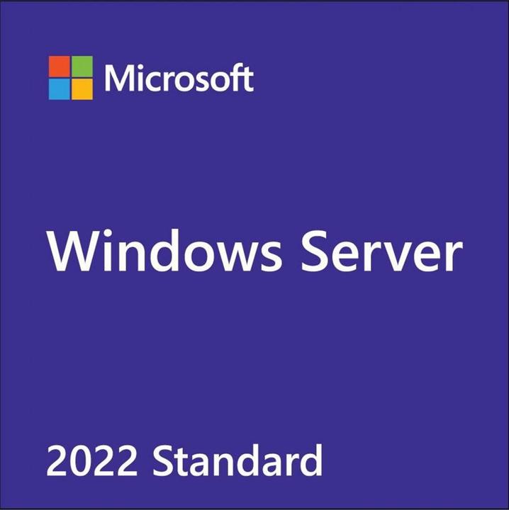 Actual product image Microsoft Windows Server 2022 Standard 16 Core, OEM, French (1 User, unlimited)