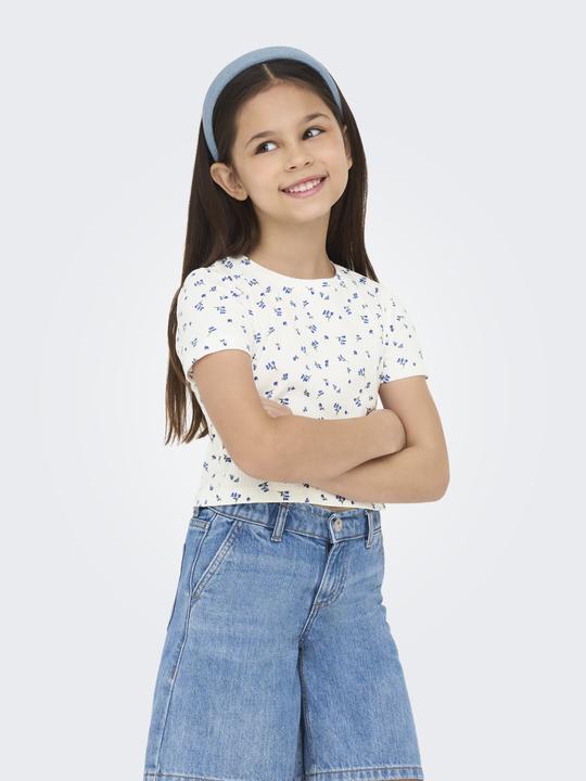 Only Kogbella Life Short Aop S/S Top Jrs Noos