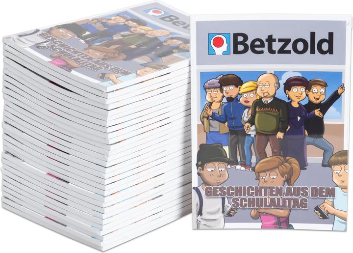 Produktbild Betzold Cartoon-Buch Schule (A5)