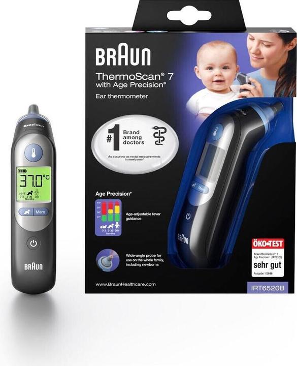 Actual product image Braun ThermoScan 7 (Ear)