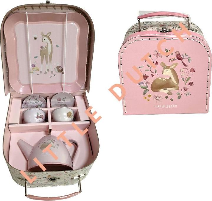 Actual product image Little Dutch Tea set in Fairy Garden case