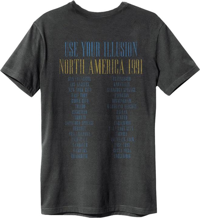 Actual product image Amplified Use Your Illusion Tour Tshirt (3XL)