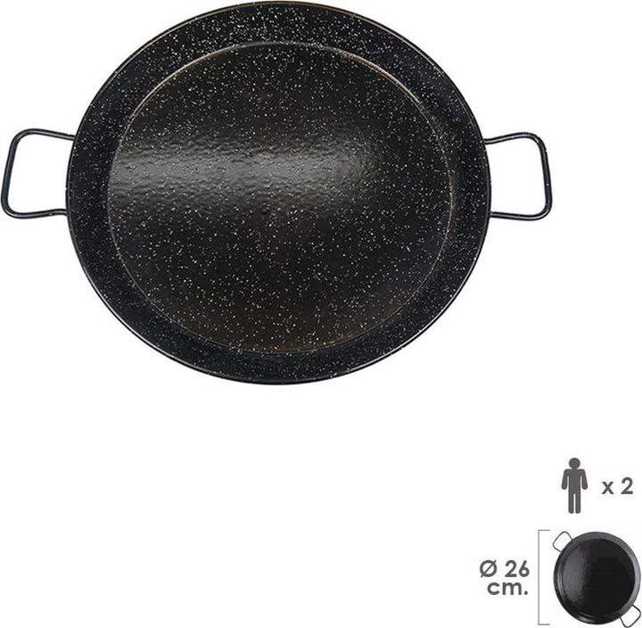 Image du produit Garcima Poêle à paella (26 cm, Poêle à paella, Acier)