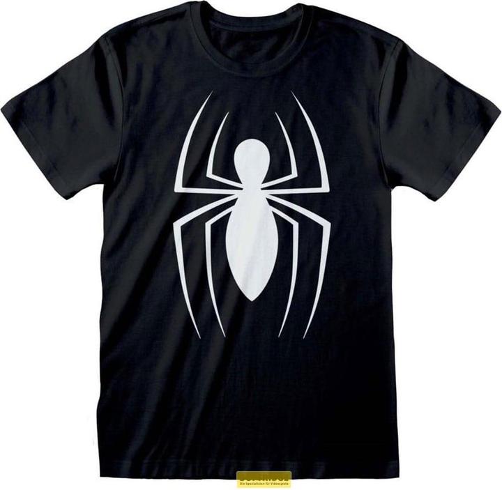 Produktbild Heroes Inc Marvel - T-shirt unisexe Noir Logo classique de Spider-Man - L (L)