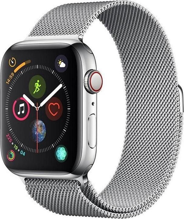 Devia strap Elegant Milanese for Apple Watch 49mm/ 45mm/ 44mm/ 42mm silver (Stainless steel)
