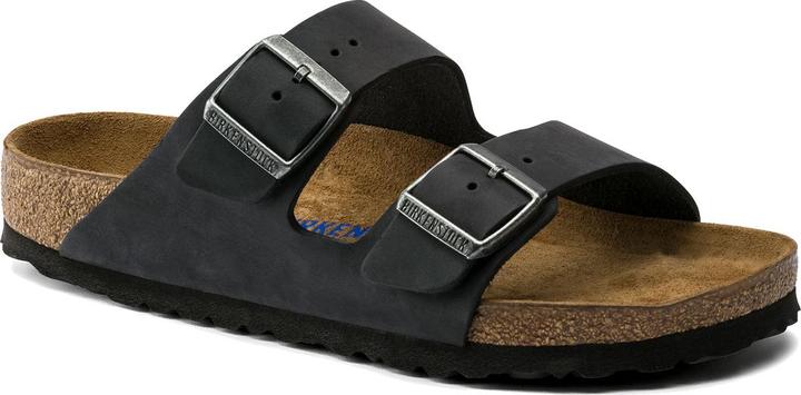 Birkenstock Arizona Weichbettung Fettleder Nubuk Normal