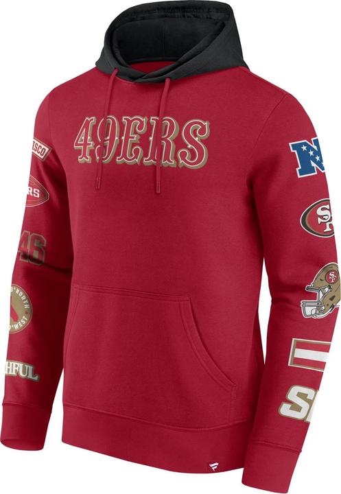 Fanatics San Francisco 49ers NFL Sleeve Prints Hoody - 3XL (3XL)