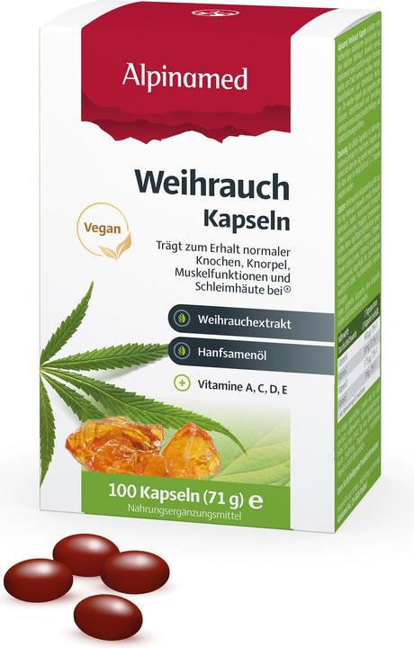 Produktbild Alpinamed Weihrauch (100 Stück, Kapseln, 71 g)