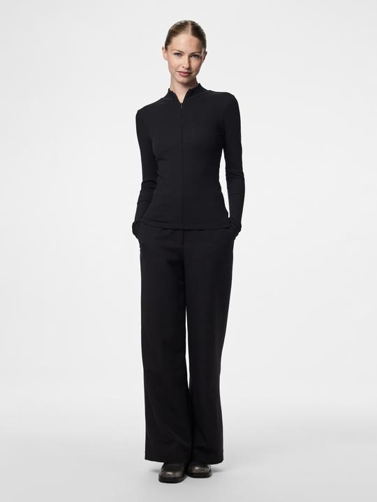 Produktbild Pieces Pckitte Zip Ls T-Neck Top Noos Bc (XS)