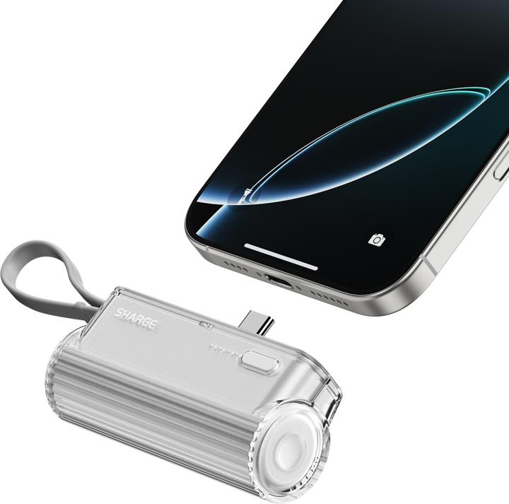 Immagine prodotto Sharge Flusso Mini WHI (5000 mAh, 12 W, 12 Wh)