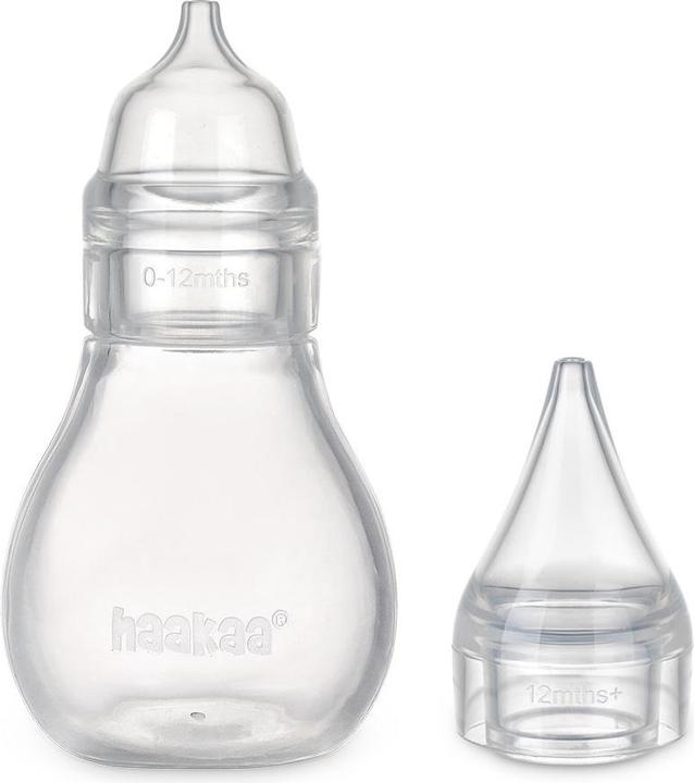 Productafbeelding Haakaa Easy-Squeezy neusafzuiger - 2 opzetstukken