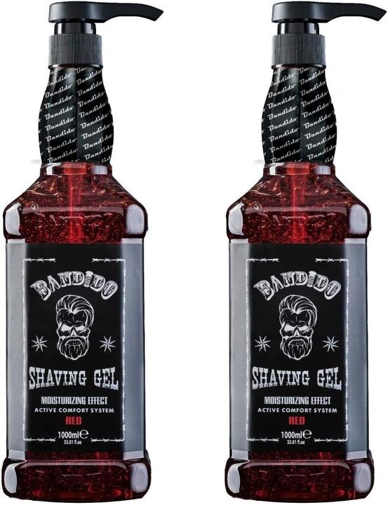 Bandido Nicht-schäumendes Rasiergel-Set (2 x 1000 ml) (1000 ml, Rasiergel)