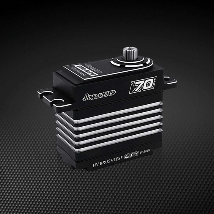 Image du produit Power HD Servo T70-BHV / 70kg / 0.12sec. / 7.4V Digital / Buggy 1:8