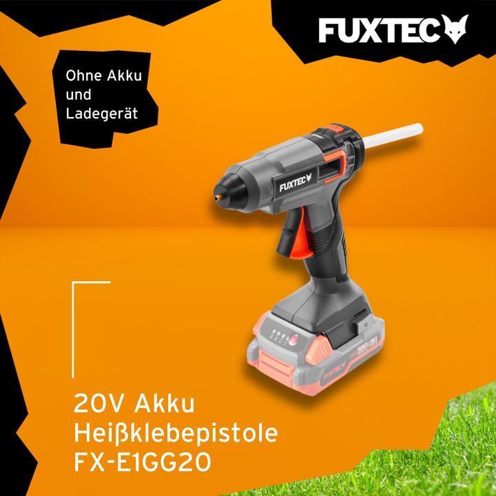 Produktbild Fuxtec 20V Akku Heissklebepistole FX-E1GG20