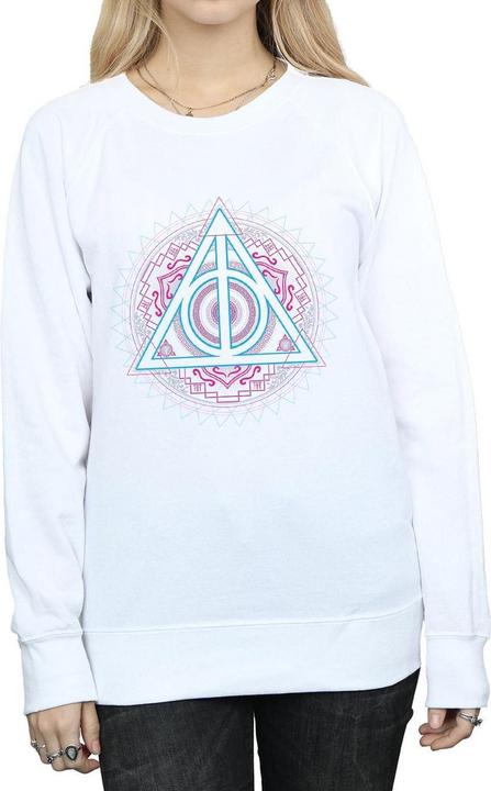 Image du produit - Sweat NEON DEATHLY HALLOWS - Femme (XL)