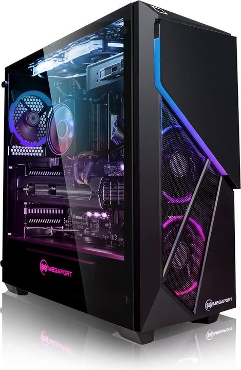Produktbild Megaport Gaming PC AMD Ryzen 7 5800X • GeForce RTX 4070Ti • 49-DE (AMD Ryzen 7 5800X, 16 GB, 1000 GB, GeForce RTX 4070 Ti)