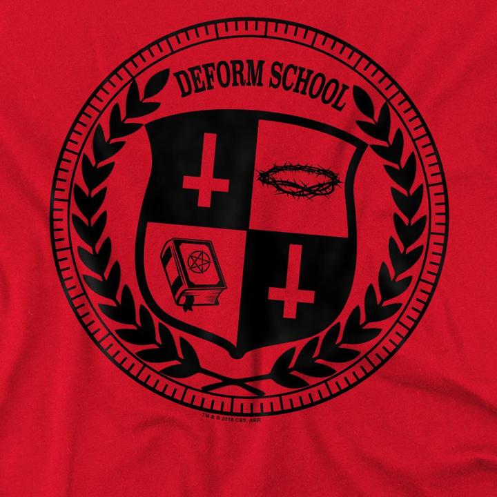 Actual product image Hell Fest Mens Deform School T-Shirt (3XL)