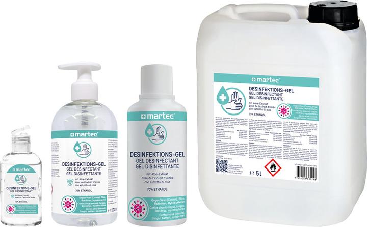 Actual product image Martec Disinfection gel (5000 ml)