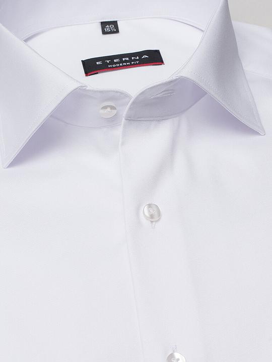 Produktbild Eterna Herrenhemd MODERN FIT Langarm Standard WEISS Gr.44 (44)