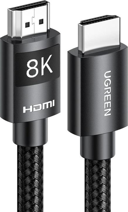 Actual product image Ugreen HDMI Cable 8K@60Hz, 5m - Black (5 m, HDMI)