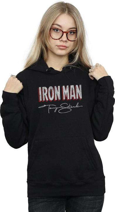 Image du produit - Sweat à capuche IRON MAN AKA TONY STARK - Femme (S)