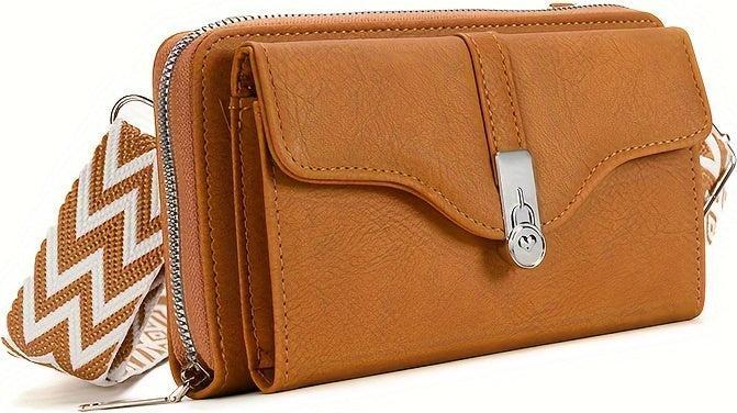 Actual product image Only-Bags.Store Classic minimalist shoulder bag, trendy shoulder bag with geometric pattern and