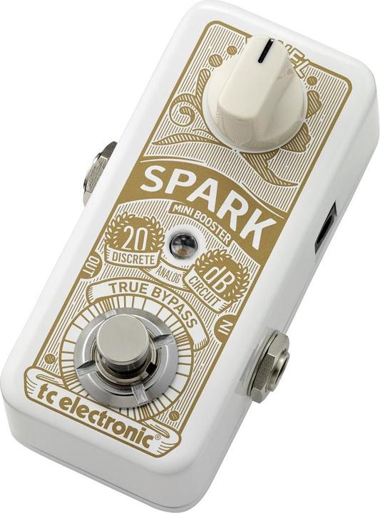 Image du produit TC Electronic Pédale d'effet Spark Mini Blanc