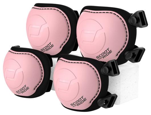 Produktbild Scoot and Ride Scoot & Ride Προστατευτικό Set Για Παιδικό Πατίνι XXS Rose 00016