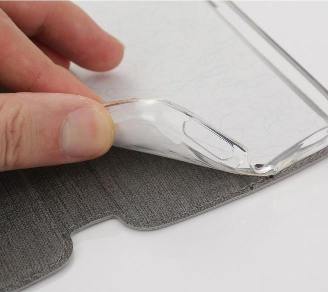 Image du produit MU Classic Pochette de couverture de livre en cuir (OnePlus 5T)
