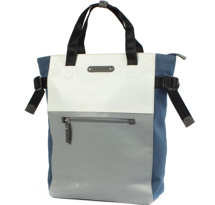 Grey White Blue