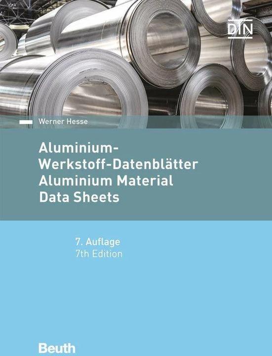 Actual product image Aluminium-Werkstoff-Datenblätter (German, Werner Hesse, 2016)