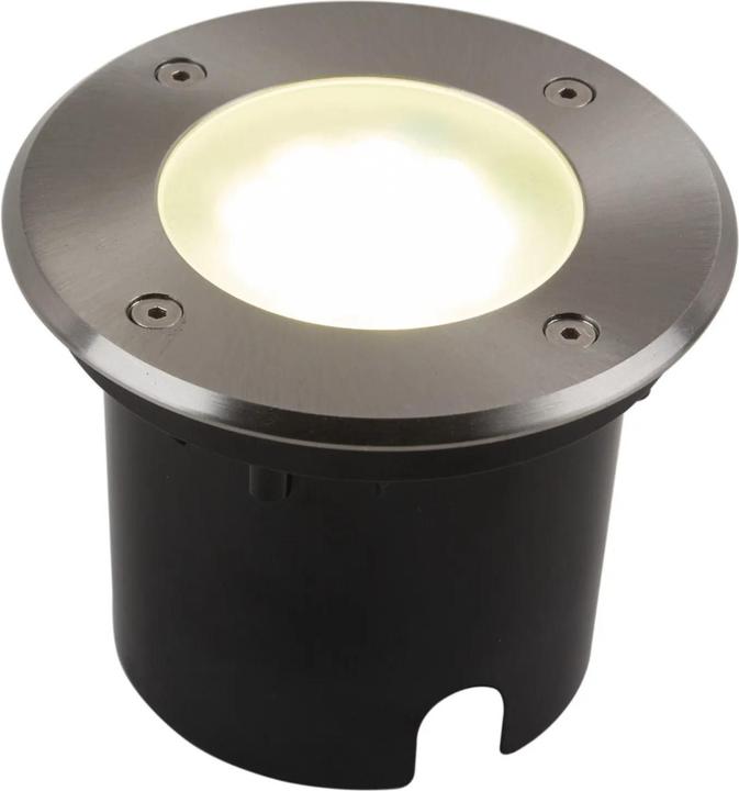 Produktbild Heitronic LED Bodeneinbaustrahler Messina 9W 3000K IP65 550lm 90° (550 lm, IP65)