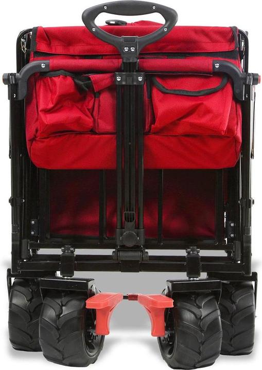 Produktbild Fuxtec Strand-Bollerwagen FX-CTB800 mit UV-geschütztem Sonnendach,Schiebegriff & Innenraumverlängeru