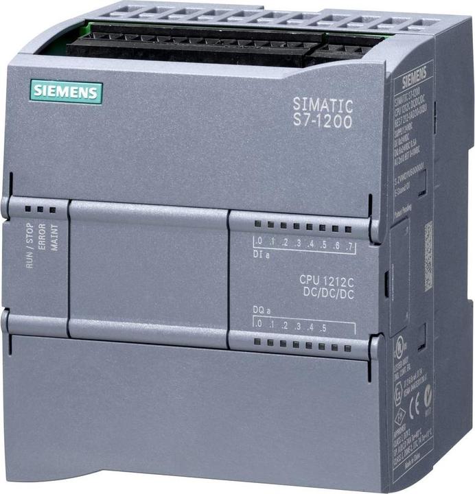Actual product image Siemens SIMATIC S7-1200 CPU 1212C, DC/DC/DC