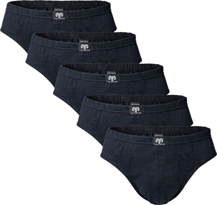 Actual product image Ceceba Briefs Casual Comfort Fit Sports Briefs 5 Pack (3XL, 5-pack)