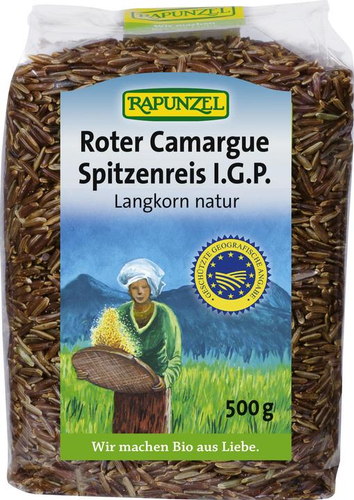 Image du produit Rapunzel Riz supérieur rouge de Camargue I.G.P. à grains longs naturel biologique (500 g)