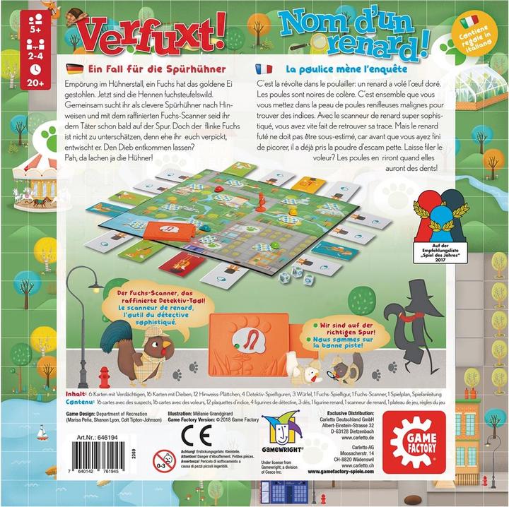 Produktbild Game Factory Verfuxt (Deutsch, Französisch, Italienisch)