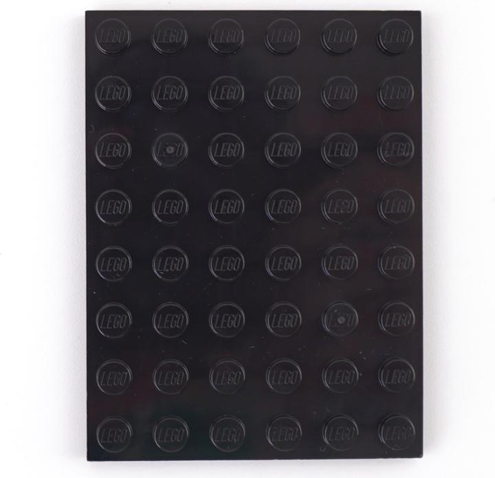 Image du produit LEGO Plaques ® noires 6X8 - ​​Classique, Basique, Ville, Mine Craft - 3036 - 50x (3036, LEGO Accessoires)