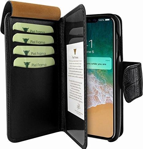 Produktbild Piel Frama Frama U793COS 5.8 Portemonneehouder Zwart mobiele telefoon behuizingen (Apple iPhone X)