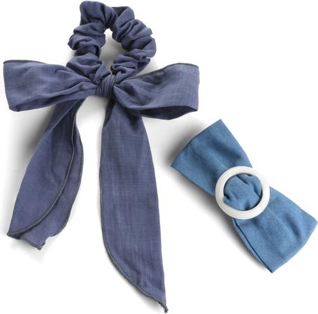 Produktbild Trisa Fashion Denim Frenchclip und Scrunchie