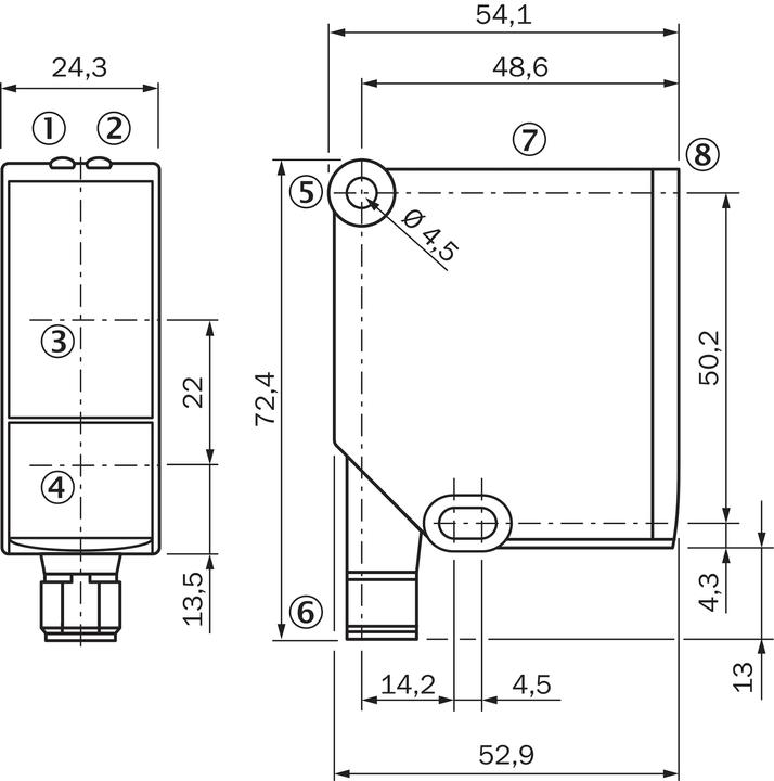 Actual product image Sick Distance sensor