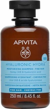 Apivita Hyaluronic Hydra Moisturizing Shampoo For Fine Hair - 250ml (250 ml)